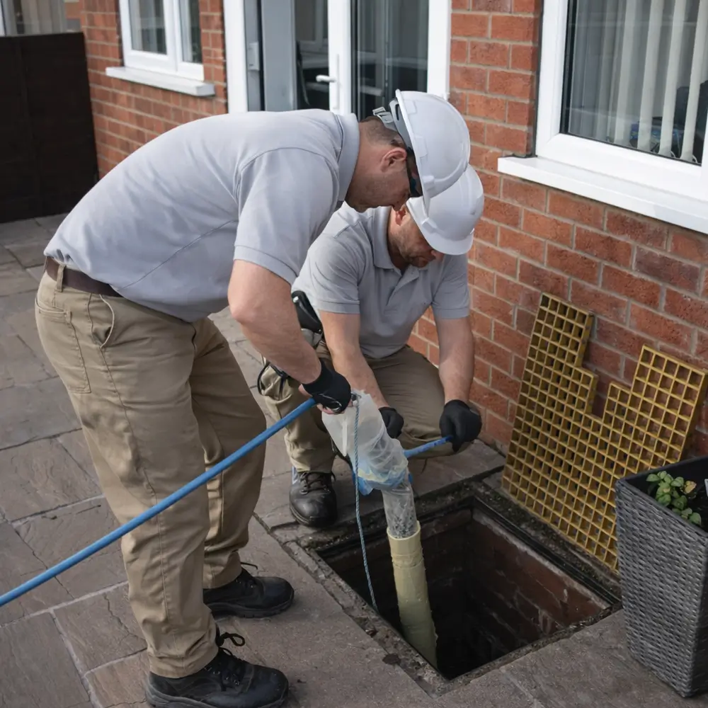 Blocked drain repair service in Bethersden